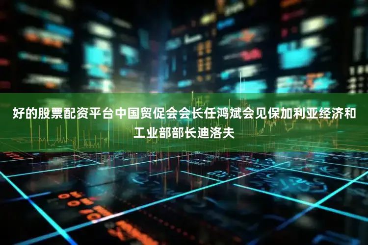 好的股票配资平台中国贸促会会长任鸿斌会见保加利亚经济和工业部部长迪洛夫